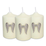 Culinary Concepts Wing Candle Pin With Heart - Set of 3