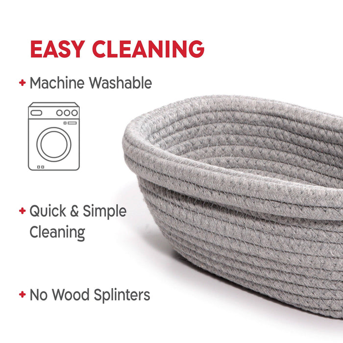 KneadAce Oval & Round Cotton Rope Proofing Baskets