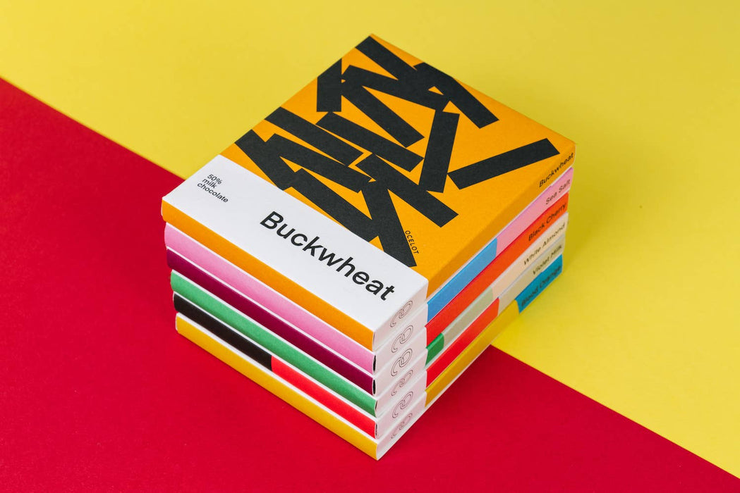 Ocelot Chocolate - Buckwheat Dark Milk Chocolate Bar (70g)