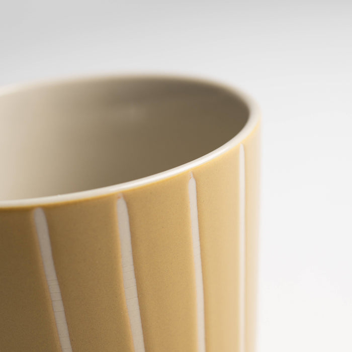 Kindred Vervain Beaker - Mustard Yellow - Large (Set of 2)