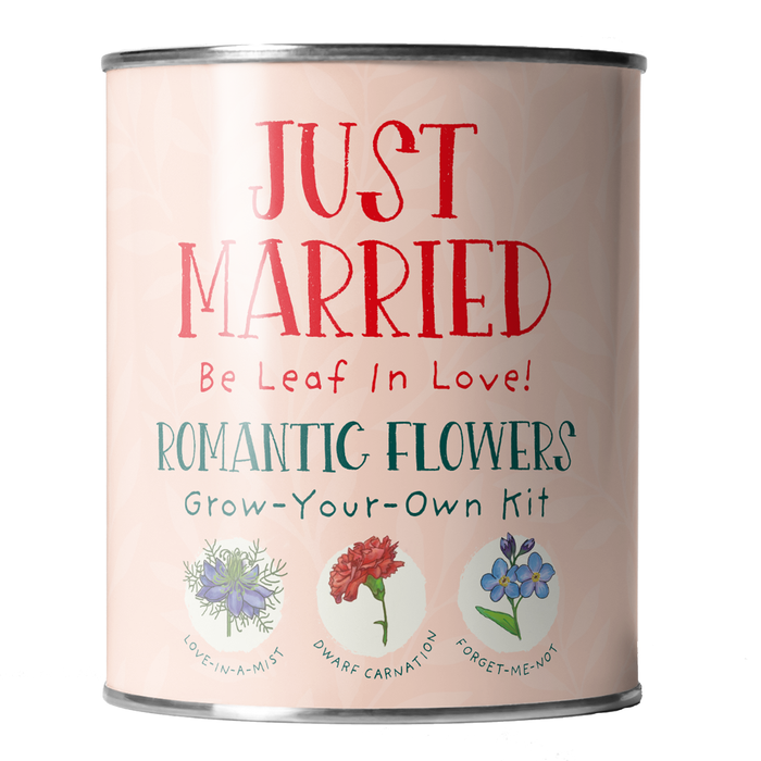 The Plant Gift Co. Just Married Flowers of Love Growing Kit