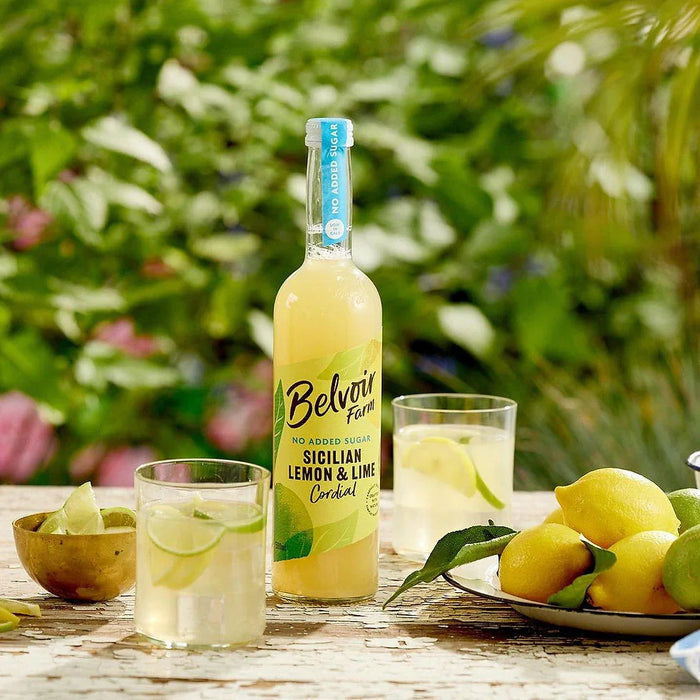 Belvoir Sicilian Lemon & Lime No Added Sugar Cordial (500ml)