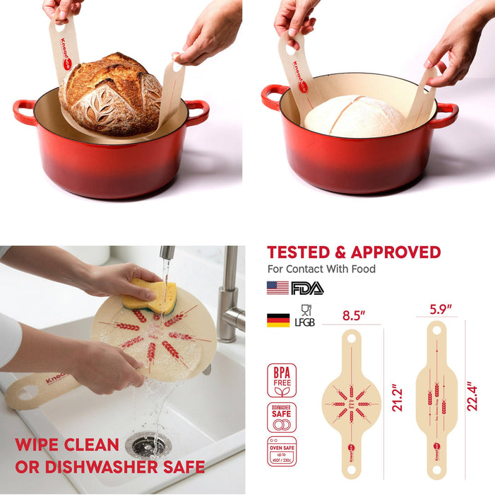 KneadAce Sourdough Essentials - Round & Oval Set
