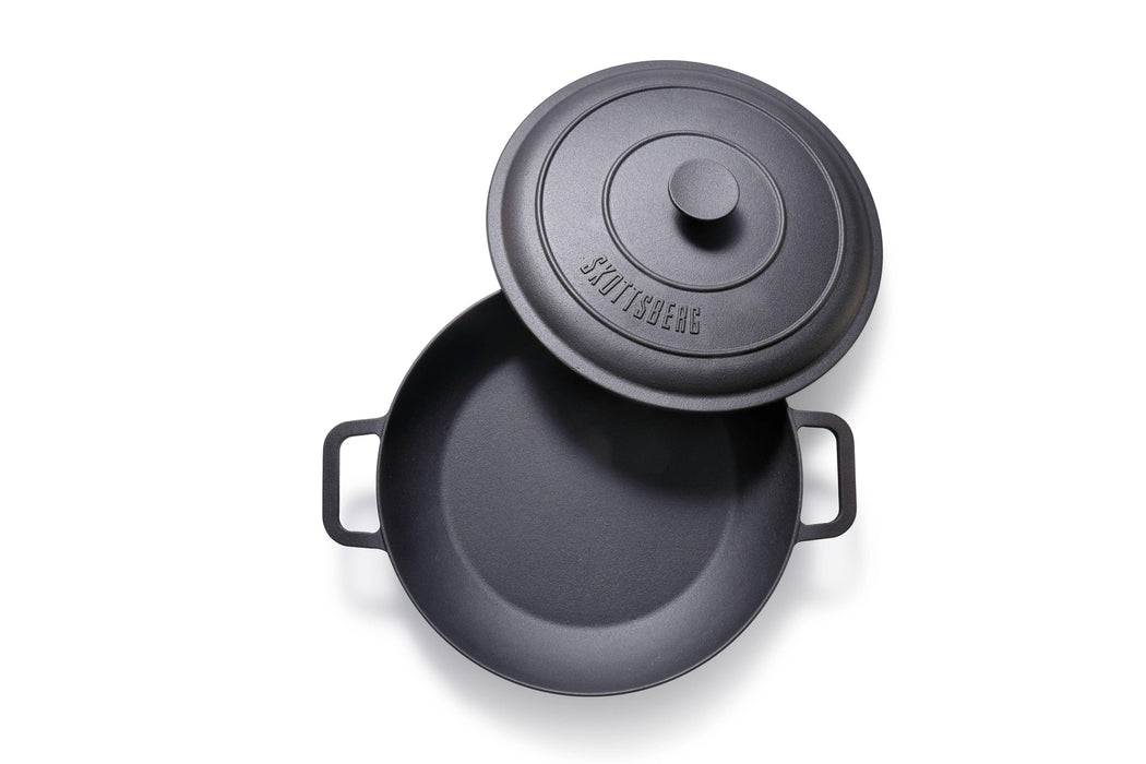Skottsberg Braiser Cast Iron with Lid (31.5cm)