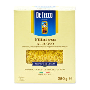 De Cecco Filini All'uovo (Small Egg Pasta) | {{ collection.title }}