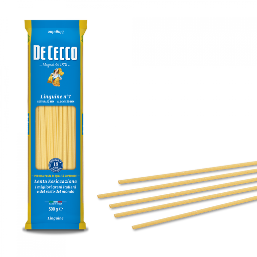 De Cecco Linguine N7 Pasta (500g) - LemonSalt