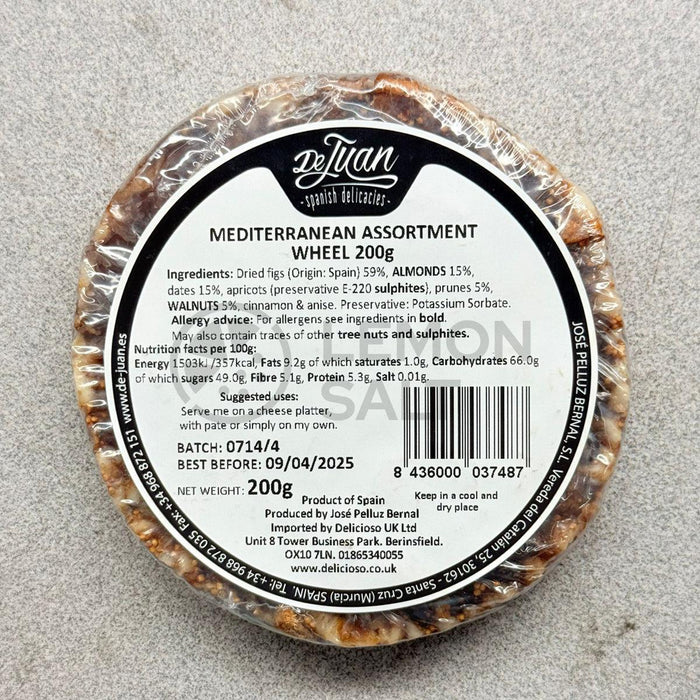 De Juan Mediterranean Assortment Wheel (200g) - LemonSalt