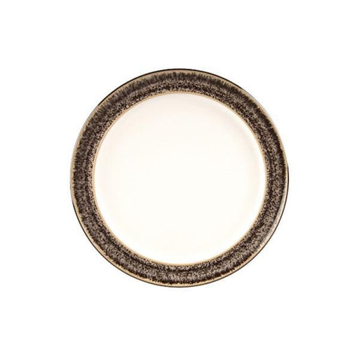 Denby Praline Wide Rimmed Dessert/Salad Plate, 24.5cm - LemonSalt