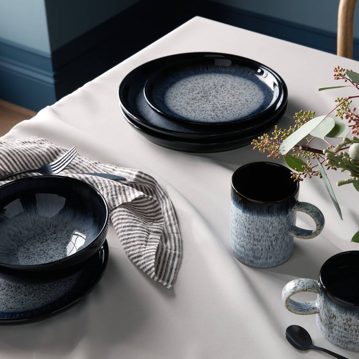 Denby Stoneware Halo Ridged Mug (Set of 2) - LemonSalt