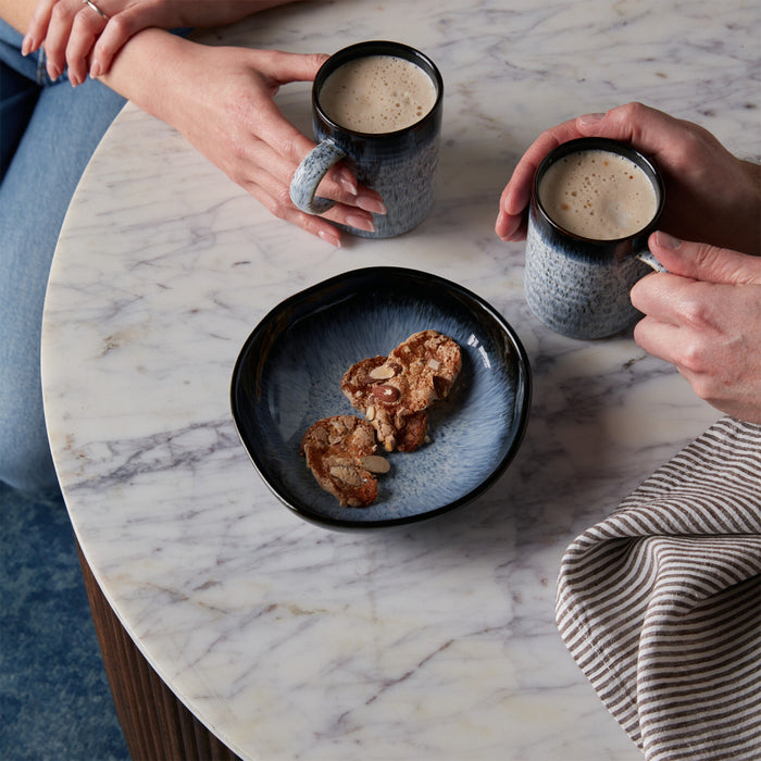 Denby Stoneware Halo Ridged Mug (Set of 2) - LemonSalt