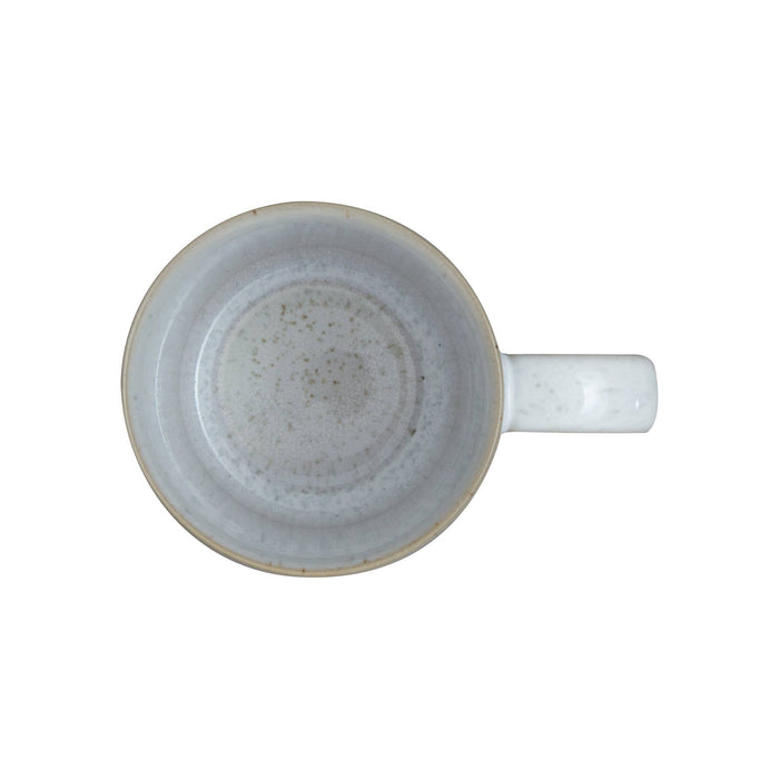 Denby Stoneware Kiln Blue Ridged Mugs - Set of 2 - LemonSalt