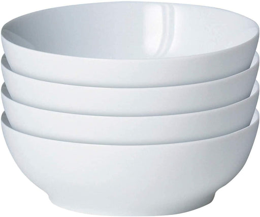 Denby White 4 Piece Cereal Bowl Set - LemonSalt