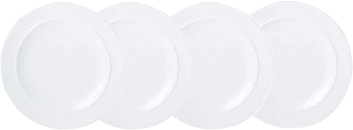 Denby White 4 Piece Medium Plate Set | {{ collection.title }}