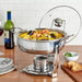 Denmark Round Stainless Steel Chafing Dish (3.7L) - LemonSalt
