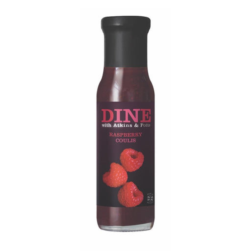 Dine with Atkins & Potts Raspberry Coulis (250g) | {{ collection.title }}