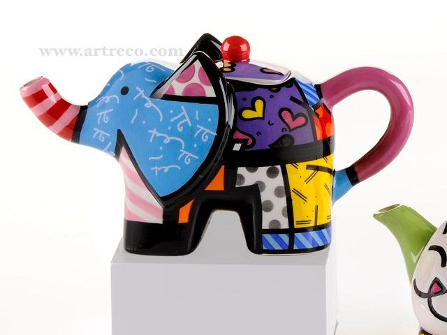 Disney Britto Mini Ceramic Teapot - Elephant | {{ collection.title }}