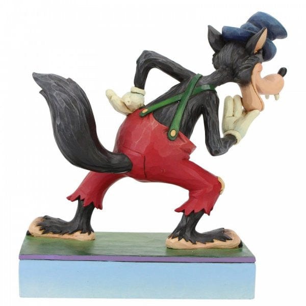 Disney Traditions Jim Shore IÕll Huff & IÕll Puff! Big Bad Wolf Figurine