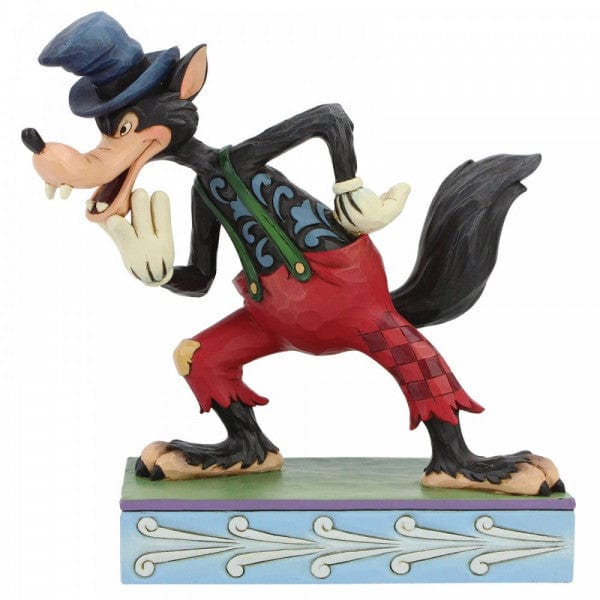 Disney Traditions Jim Shore IÕll Huff & IÕll Puff! Big Bad Wolf Figurine