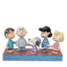 Disney Traditions Peanuts Gang in Christmas PJs Figurine (13cm) - LemonSalt