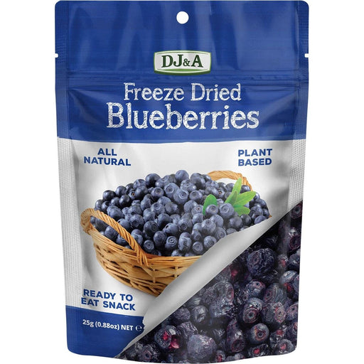 DJ&A Freeze Dried Blueberries (25g) - LemonSalt