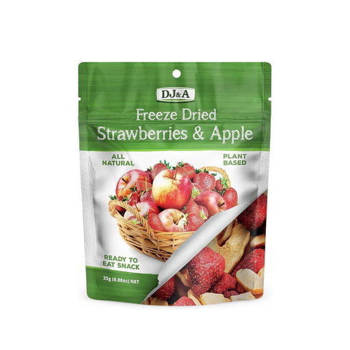 DJ&A Freeze Dried Strawberry Apple (25g) - LemonSalt