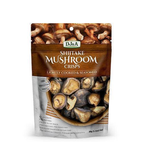DJ&A Shiitake Mushroom Crisps Small (30g) - LemonSalt