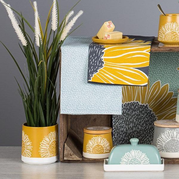 DMD Artisan Flower Butter Dish