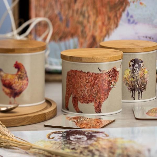 DMD Foxwood Home Country Life Set of 3 Tins