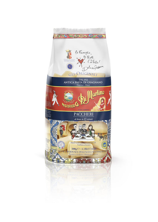 Dolce & Gabbana Gragnano IGP Paccheri Pasta (500g) - LemonSalt