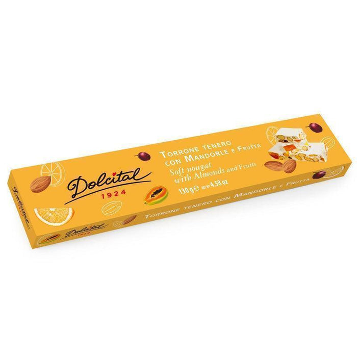 Dolcital Almond & Fruit Soft Nougat (130g) - LemonSalt