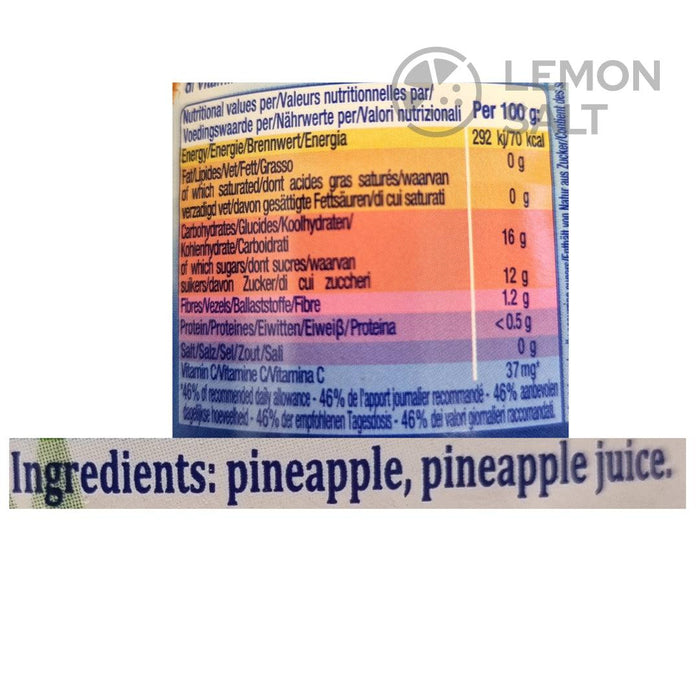 Dole Pineapple Slices In Juice (570g) | {{ collection.title }}