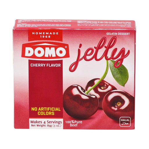 Domo Cherry Flavour Jelly (85g) | {{ collection.title }}