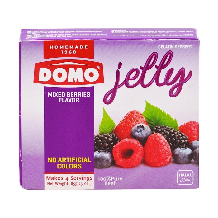 Domo Mixed Berries Flavour Jelly (85g)