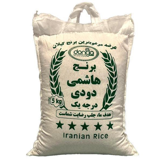 Donya Foods Hashemi Smoked Rice - Doudi (5kg) - LemonSalt