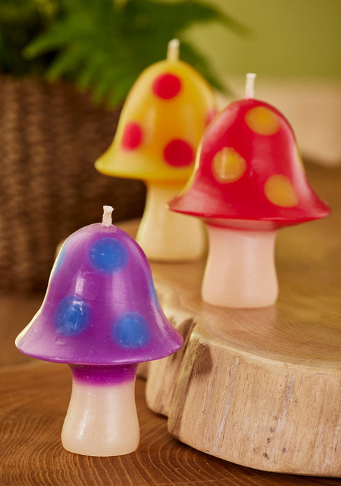 Dotty Mushroom Candle - Assorted - LemonSalt