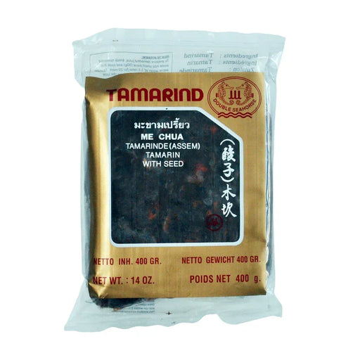 Double Seahorse Wet Tamarind with Seeds (400g) - LemonSalt