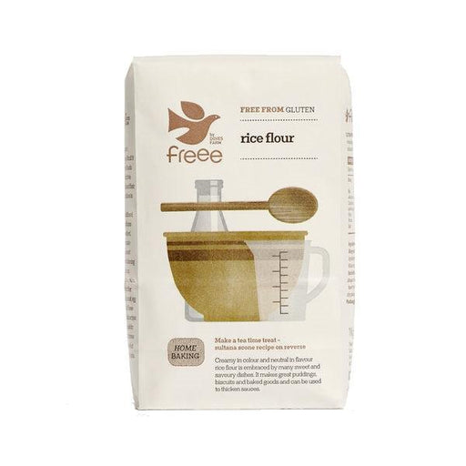 Doves Farm Gluten Free Rice Flour (1kg) - LemonSalt