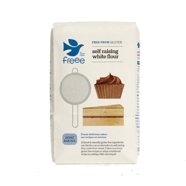 Doves Farm Gluten Free Self Raising White Flour (1kg) - LemonSalt