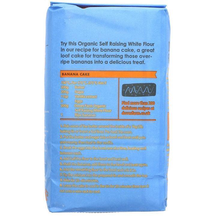 Doves Farm Organic Self Raising White Flour (1kg) - LemonSalt