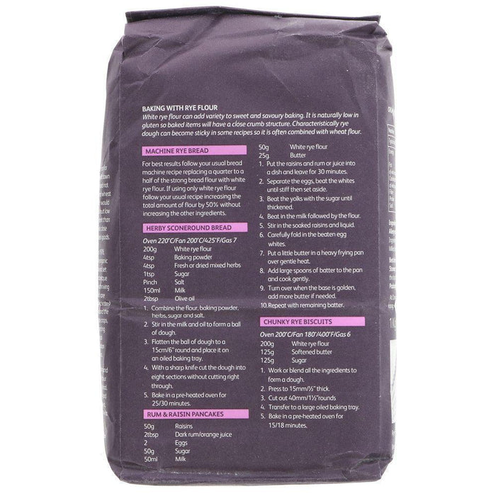 Doves Farm White Rye Flour (1kg) - LemonSalt