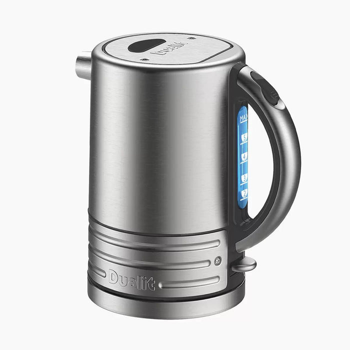 Dualit Architect 1.5L Kettle & 4 Slot Toaster Set in Midnight Grey Brushed | {{ collection.title }}