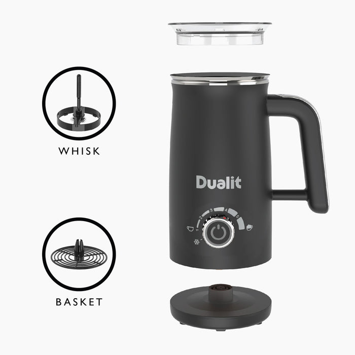 Dualit Milk Frother & Hot Chocolate Maker Max Black - LemonSalt