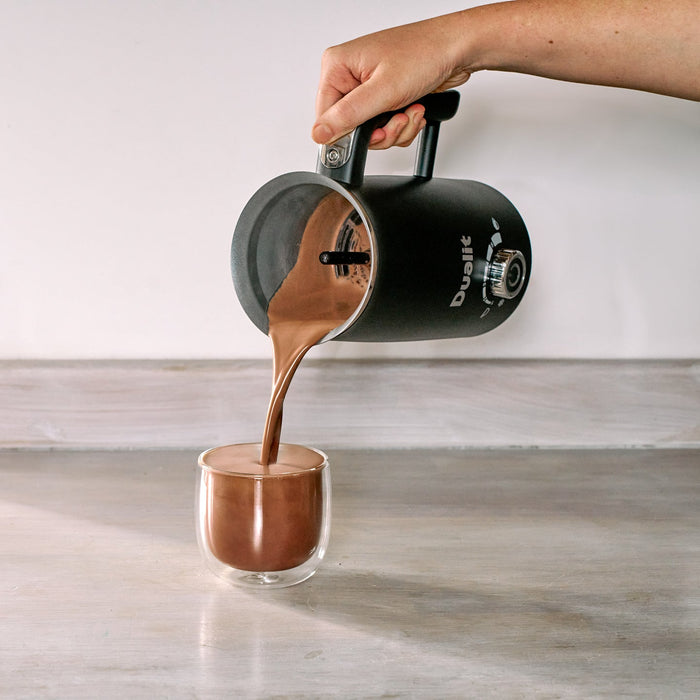 Dualit Milk Frother & Hot Chocolate Maker Max Black - LemonSalt