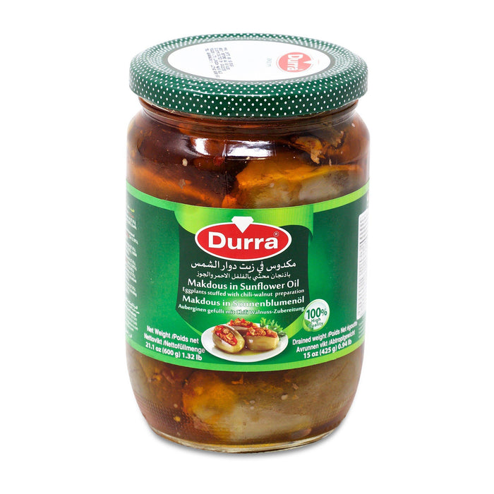 Durra Makdous in Sunflower Oil - (600g)