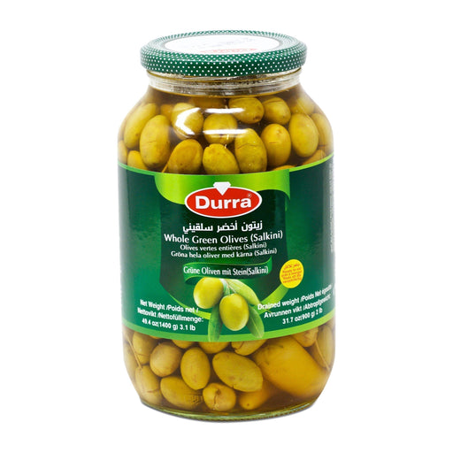 Durra Whole Green Olives Salkini (1.4kg) | {{ collection.title }}