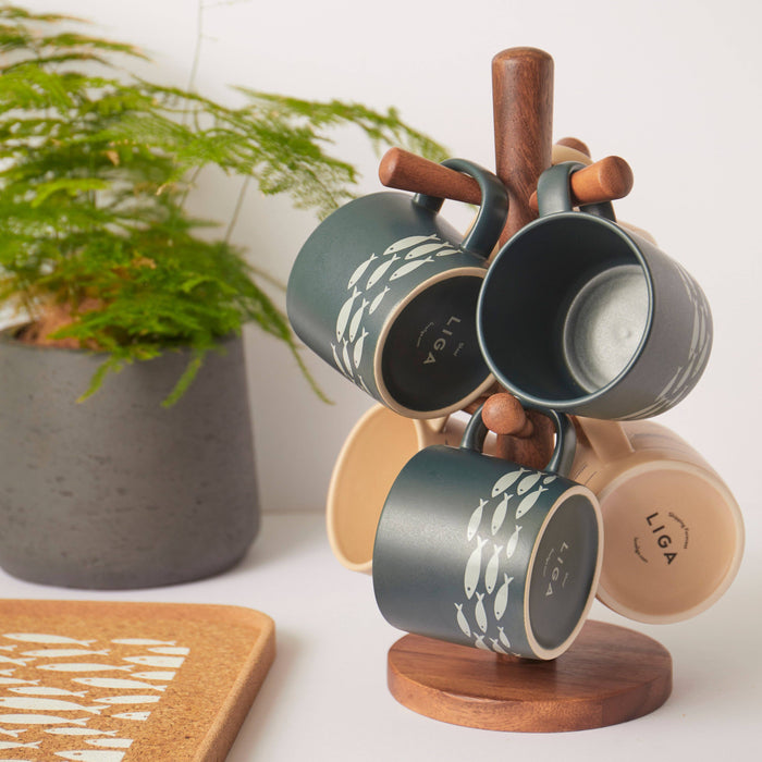 Liga Stoneware Mug - Shoal