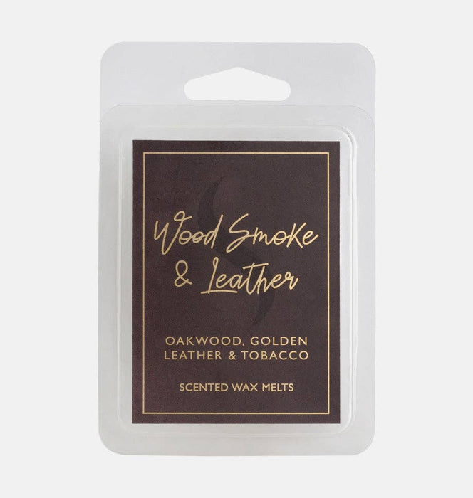 Shearer Candles Wood Smoke & Leather Wax Melt 6 Pack