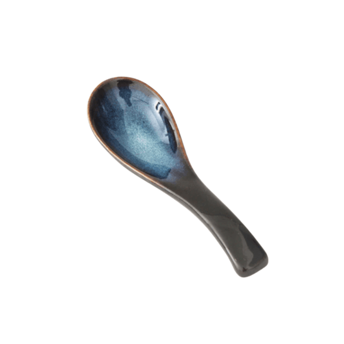 Japanese Ceramic Spoon: White