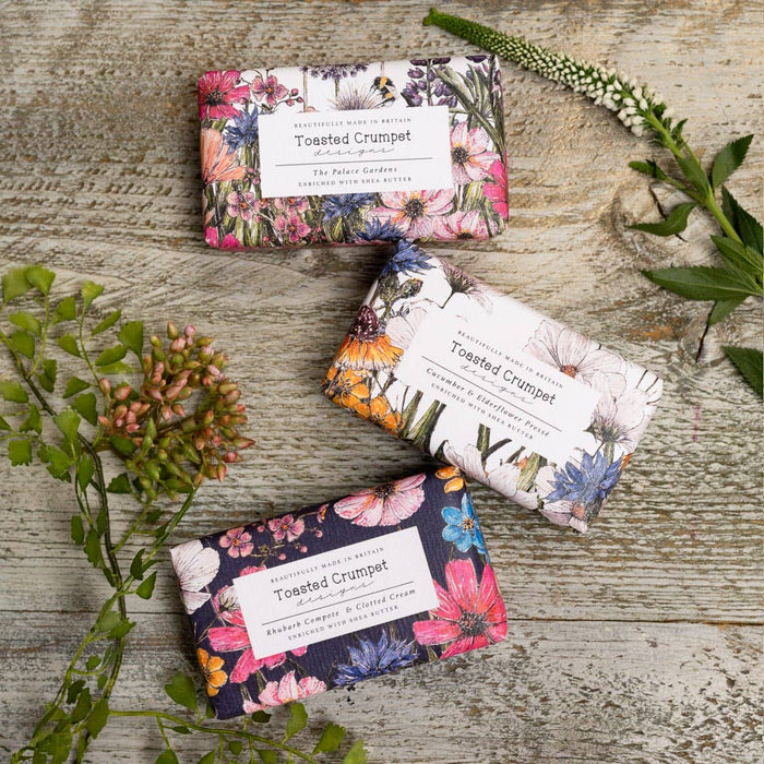 Toasted Crumpet Cucumber & Elderflower Presse Soap