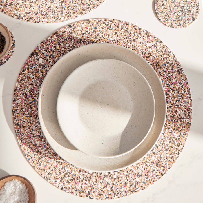Liga Cork - Beach Clean MAX Round Placemats